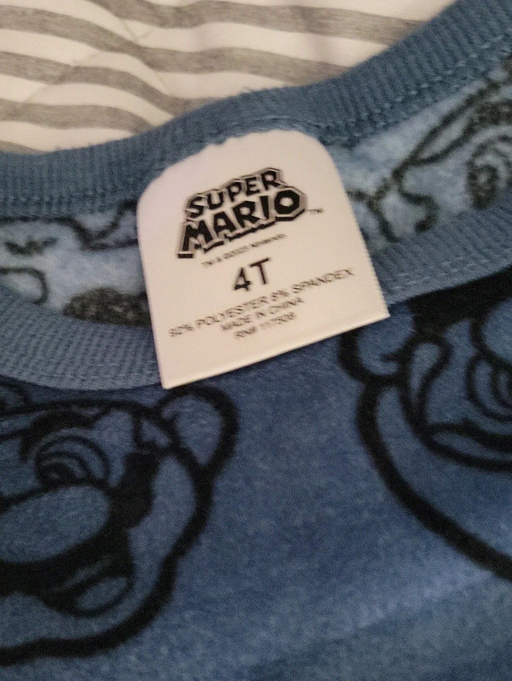 Nintendo Blue Kids Pajama Set - Cozy Fleece Sleepwear